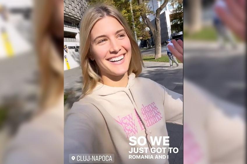 Eugenie Bouchard, în Cluj-Napoca
