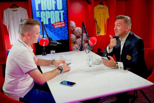 Ilie Dumitrescu e următorul invitat la podcastul „Profu' de Sport” / foto: Raed Krishan