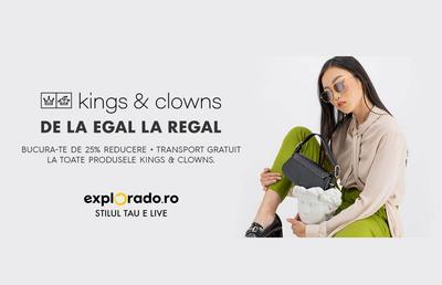 Explorado.ro a lansat propria colecție de haine sub brandul Kings & Clowns