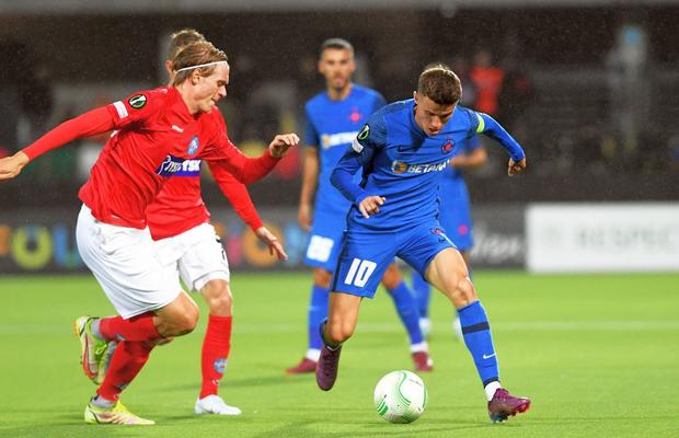 Silkeborg, precum Barcelona! Seară de coșmar pentru FCSB în Conference League