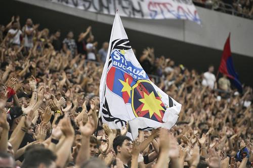 Scandalul dintre ultrași s-a petrecut după FCSB - Viking // foto: GSP