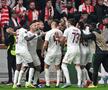 CFR Cluj a învins-o pe Slavia Praga, scor 1-0, în runda #3 a grupei G din Conference League / foto: twitter.com/slaviaofficial @ Imago Images
