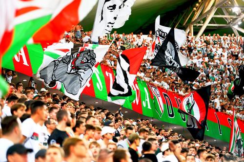 Fanii celor de la Legia Varșovia cu Aston Villa, foto: Guliver/gettyimages