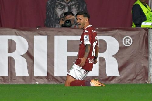 Alex Ioniță (28 de ani), mijlocașul ofensiv de la Rapid, a marcat din nou când a fost titular, pentru a doua oară la rând. E a dus scorul la 2-1 cu Poli iași, după ce etapa trecută marcase în remiza cu Hermannstadt, 1-1/ FOTO: Raed Krishan