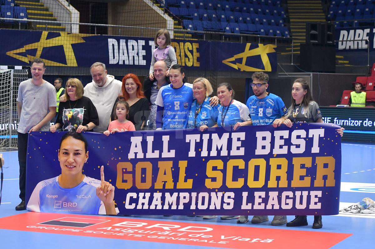 Cristina Neagu, deasupra tuturor! » A devenit cea mai bună marcatoare din istoria Ligii Campionilor