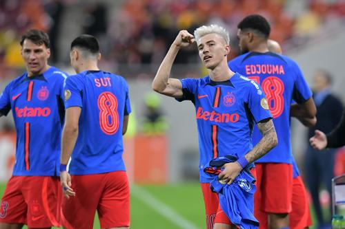 Tavi Popescu, în FCSB - Gloria Buzău/ foto Cristi Preda (GSP)