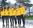 Raluca Olaru alături de Mihaela Buzărnescu, Monica Niculescu, Florin Segărceanu, Simona Halep, Irina Begu în 2019 Foto: Gazeta Sporturilor
