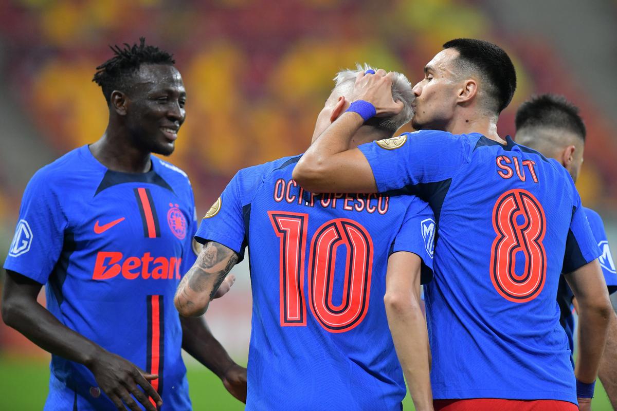 Victorie blondă » FCSB a ajuns în buza play-off-ului după succesul cu Buzău: Tavi Popescu a făcut show
