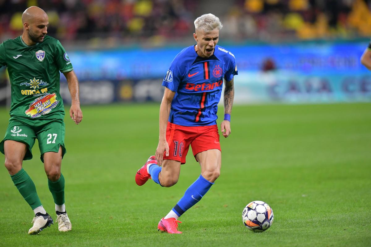 Victorie blondă » FCSB a ajuns în buza play-off-ului după succesul cu Buzău: Tavi Popescu a făcut show