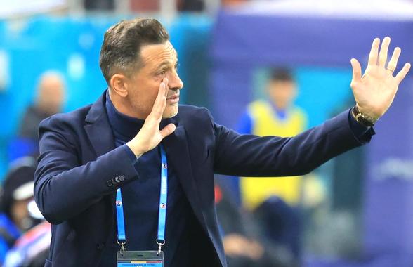 La finalul victoriei cu Slobozia, Mirel Rădoi a continuat disputa cu Mircea Lucescu: „E o chestiune de principiu”