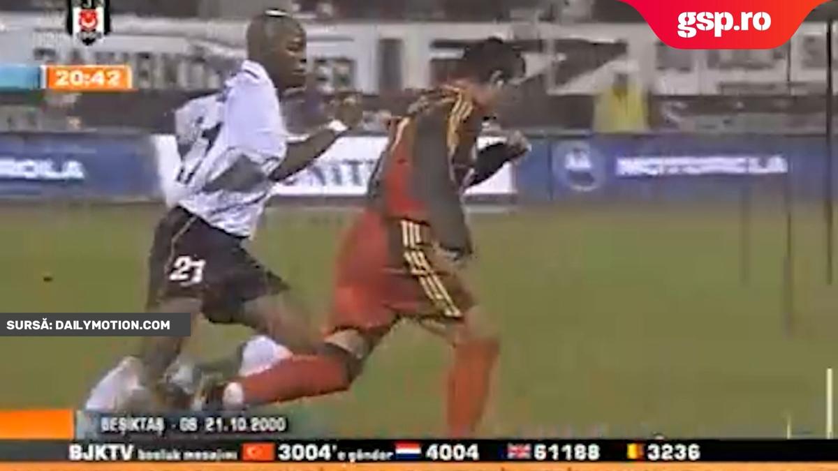 Connflict Hagi - Nouma la Beșiktaș - Galatasaray, octombrie 2000