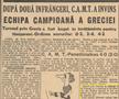 Wilhelm Possak a marcat în poarta celor de la Panathinaikos într-o victorie de răsunet a echipei lui, CAMT, cu scorul de 4-0