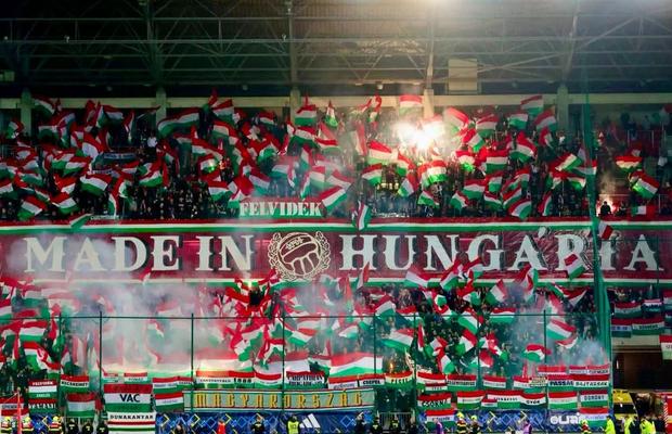 Un banner afișat de fani a provocat scandal la Trnava » Maghiarii au sfidat avertismentele și au provocat din nou