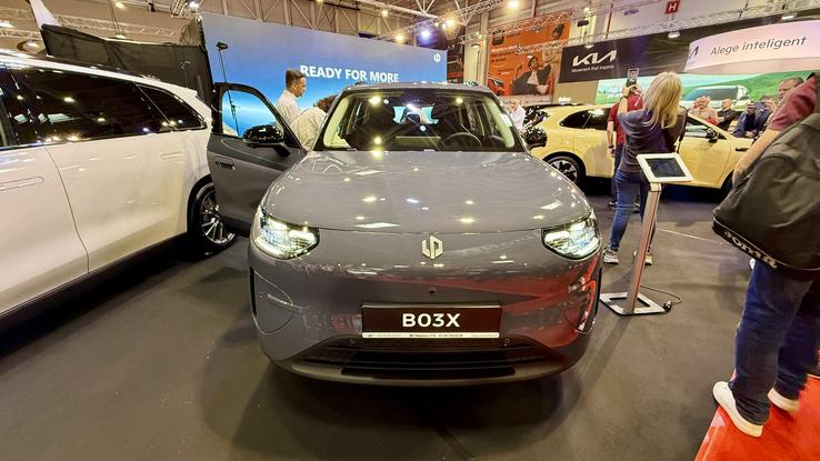 Leapmotor B03X s-a lansat în România la Salonul Auto București. Foto: GSP.RO
