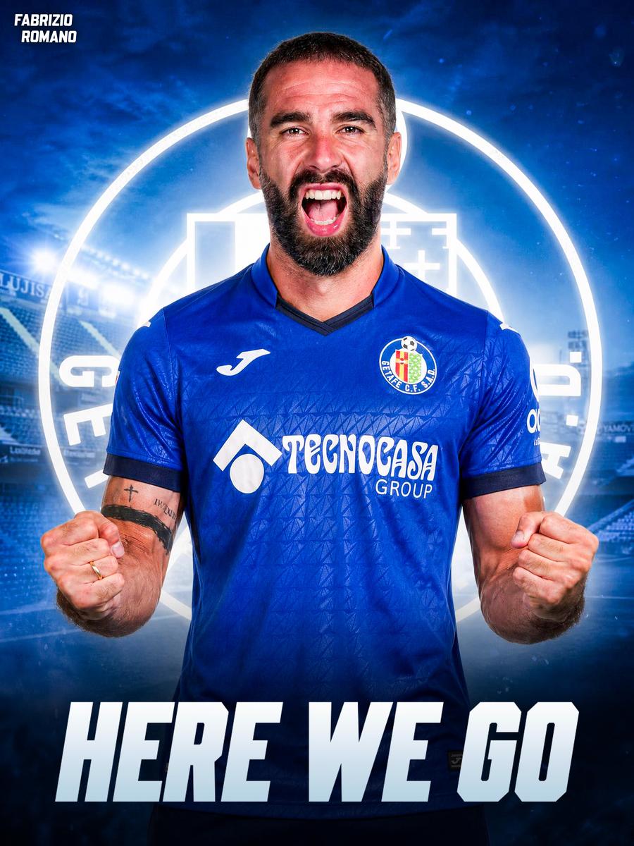 Dani Carvajal semnează cu Getafe / FOTO: X Fabrizio Romano Dani Carvajal a ales și semnează cu noua echipă!