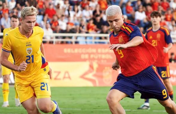 DEZASTRU la Ibiza: Spania U21 - România U21 7-1 » „Tricolorii” încheie în genunchi preliminariile Euro 2027