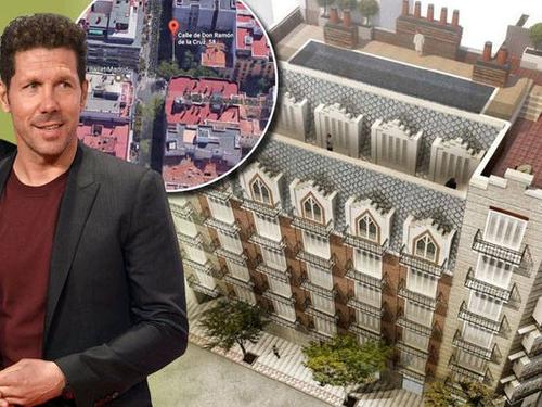 Antrenorul Diego Simeone și-a investit banii în proiecte imobliare în Madrid