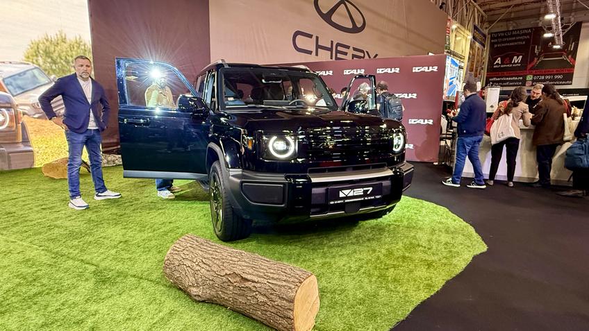iCAUR V27 s-a lansat în România la Salonul Auto București. Foto: GSP.RO