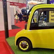 Mașina electrică Astraux AL6 e prezentă la Salonul Auto de la București. Foto: GSP.RO