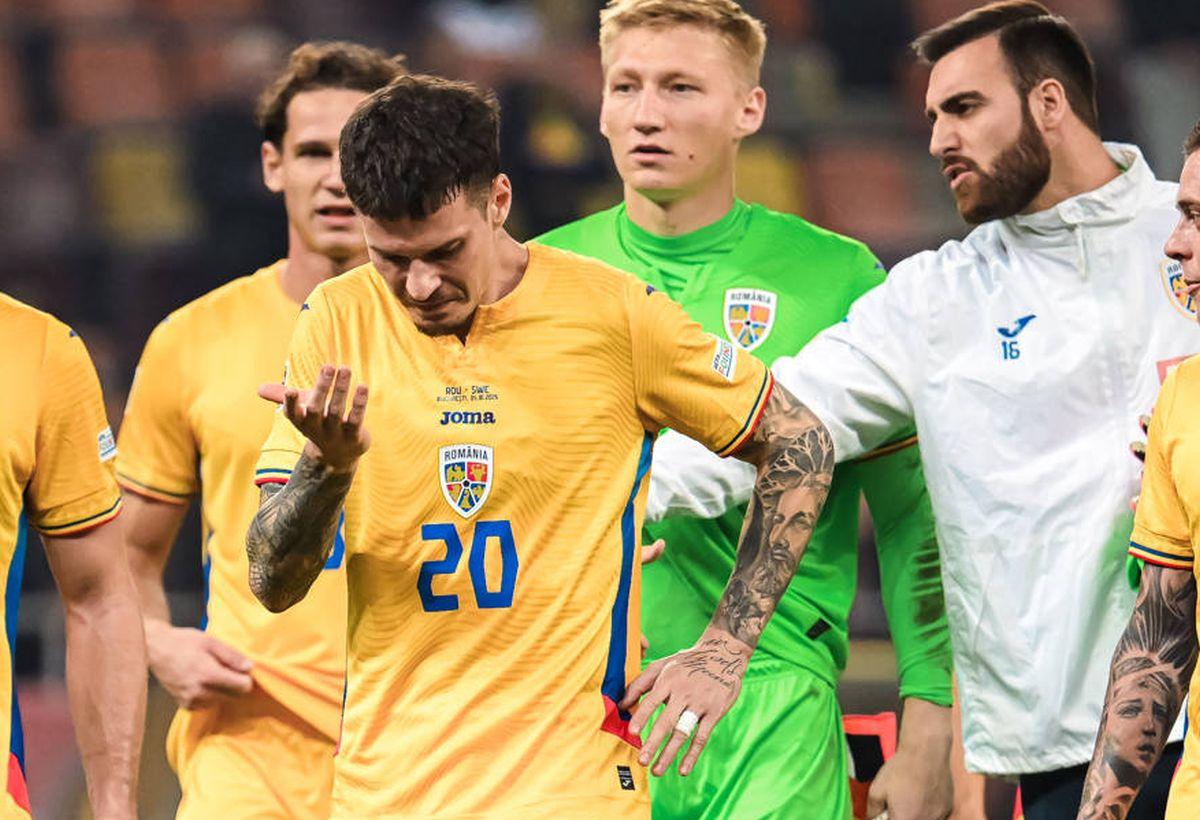 Dennis Man, necruțător după aceste 4 meciuri cu Hagi: „O acţiune foarte proastă! Lucrurile merg prost!”