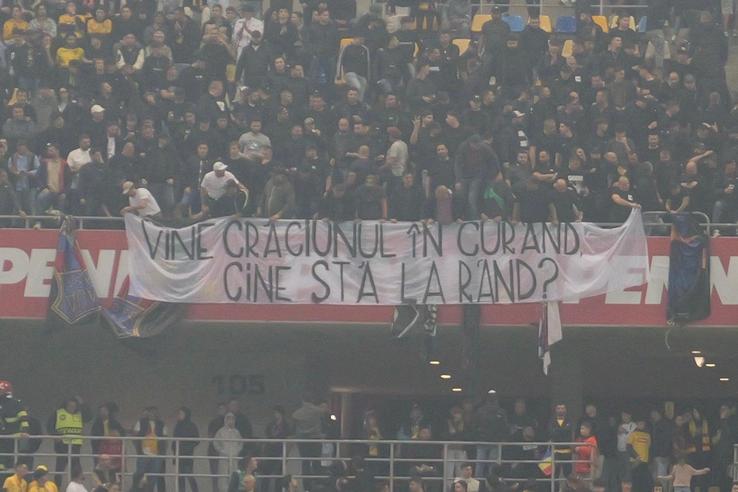 Suporterii dinamoviști, la România - Suedia, 05.10.2026