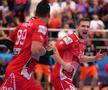 Dinamo - Kadetten Schaffhausen 27-26 // FOTO + VIDEO Victorie importantă pentru „dulăi”, după o repriză secundă electrizantă