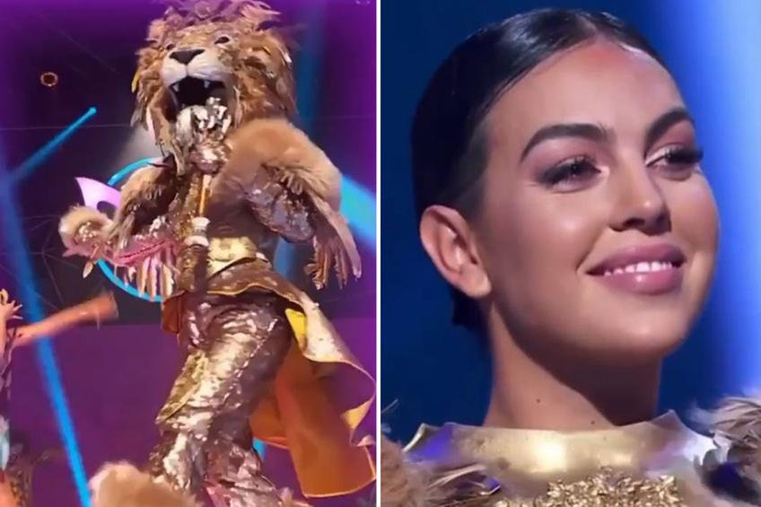 Georgina Rodriguez la Masked Singer, foto: The Sun