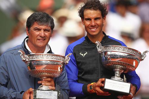 Toni Nadal și nepotul său, Rafa Nadal // FOTO: Guliver/GettyImages