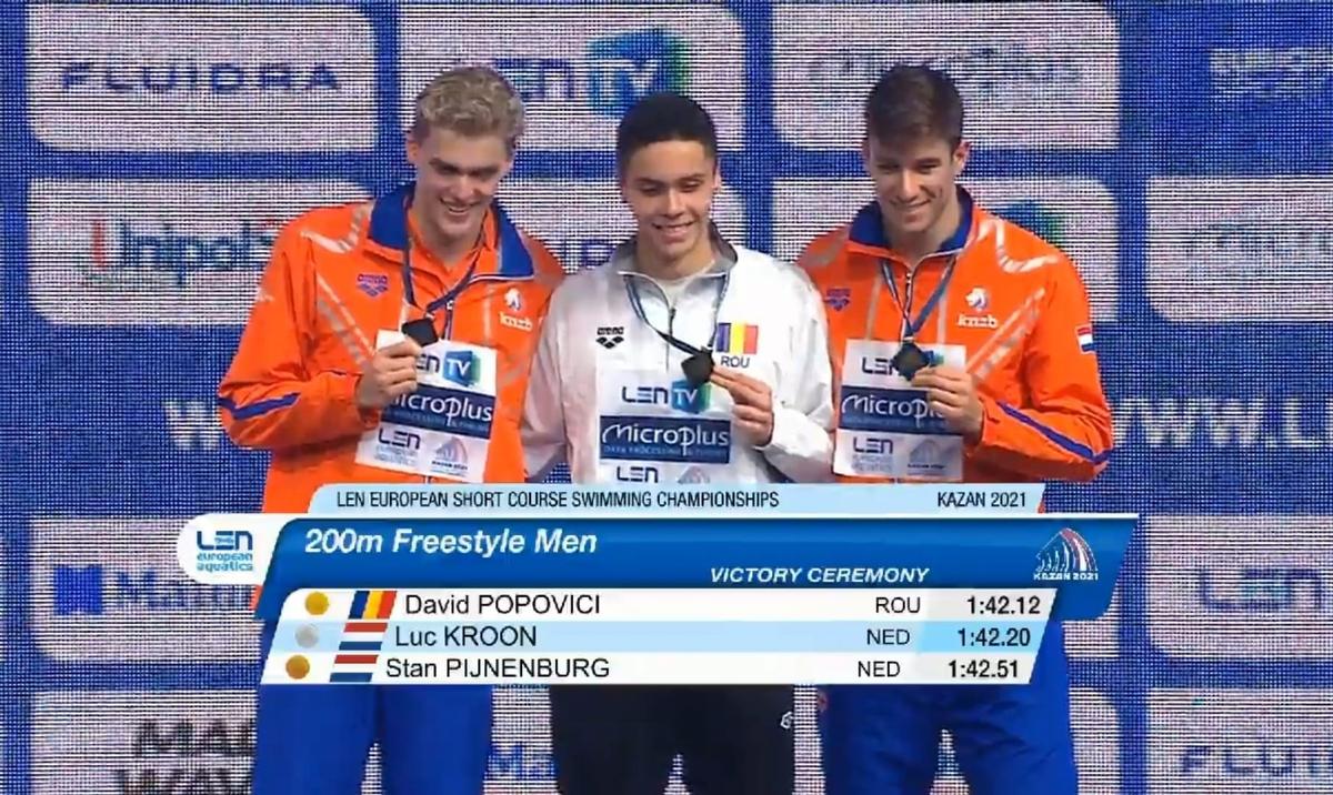 „Avem o singură datorie față de el!” » Declarații la superlativ despre David Popovici: „Ține România în top!”