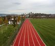 Noua pistă de atletism din Blaj / Sursă foto: Facebook Gheorghe Valentin Rotar