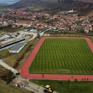 Noua pistă de atletism din Blaj / Sursă foto: Facebook Gheorghe Valentin Rotar