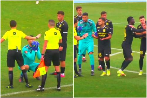 Unirea Slobozia a pierdut meciul de la Iași, scor 1-3, în runda cu numărul 13 din Liga 2. Adrian Mihalcea (45 de ani), antrenorul ialomițenilor, a lansat un atac dur la adresa brigăzii de arbitri.