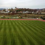 Noua pistă de atletism din Blaj / Sursă foto: Facebook Gheorghe Valentin Rotar