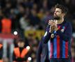 Gerard Pique, în lacrimi după ultimul meci pentru Barcelona