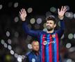 Gerard Pique, în lacrimi după ultimul meci pentru Barcelona