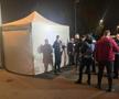 Suporterii lui Rapid, legitimați înaintea meciului cu FCSB