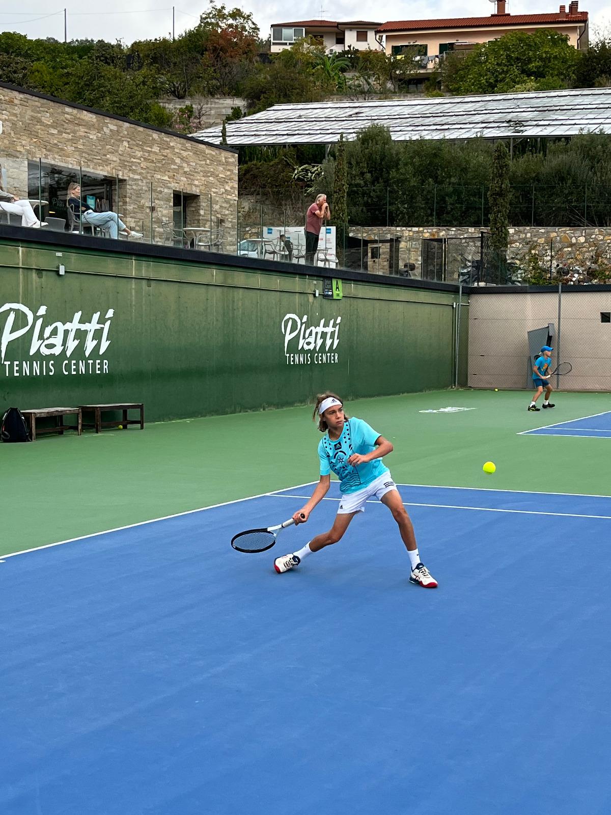 Luca Marc, junior promițător al tenisului românesc