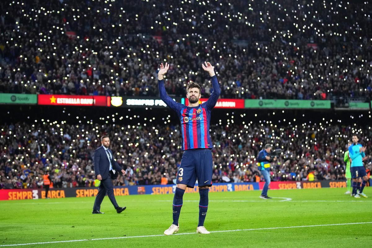 Gerard Pique, în lacrimi după ultimul meci pentru Barcelona