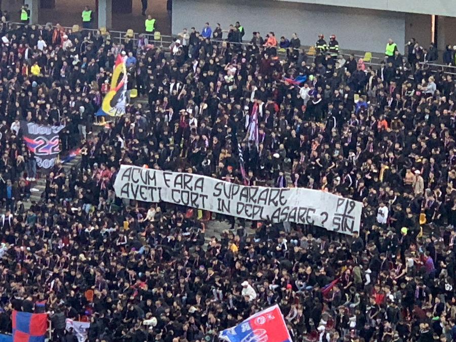 Reacția FRF după scandările rasiste de la FCSB - Rapid: „Așteptăm raportul observatorului de joc!”