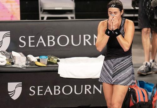 Caroline Garcia, în semifinalele Turneului Campioanelor // foto: Imago Images