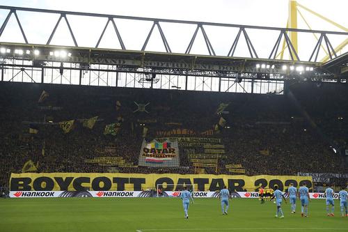 La Dortmund, atitudinea suporterilor a fost la fel de tranșantă, Foto: Getty Images