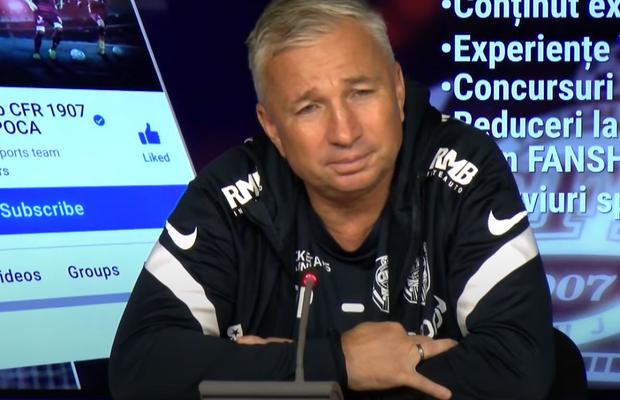 Dan Petrescu, exasperat de doi jucători din lotul lui CFR Cluj: „Eu n-am mai văzut așa ceva!”
