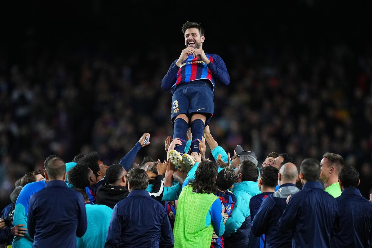 Gerard Pique, în lacrimi după ultimul meci pentru Barcelona