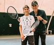 Luca Marc (12 ani), fiul fostului portar dinamovist Traian Marc și nepotul fostului tenisman Traian Marcu, este unul dintre cei mai promomițători juniori ai tenisului românesc.