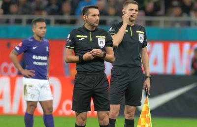 A fost validat corect golul lui Compagno? Foștii arbitri Avram și Zotta, ex-președinte Rapid, nu se pun de acord: „E valabil” vs. „Henț”