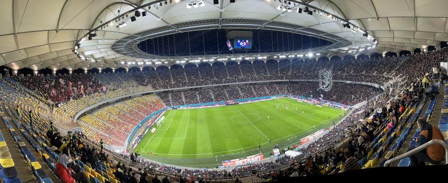 Fanii au luat cu asalt Arena Națională la derby-ul FCSB - Rapid FCSB, umilință totală pentru CSA Steaua » De 3 ori mai mulți fani la derby-ul cu Rapid decât la partida „militarilor” cu giuleștenii