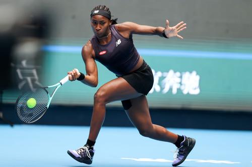 Coco Gauff în acțiune la Cancun Foto Guliver/GettyImages