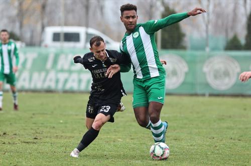 Sammy Skytte, dreapta, a jucat doar trei meciuri la Concordia Chiajna
