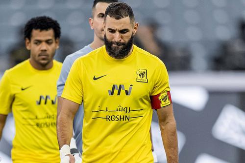 În prim-plan, Karim Benzema, Balonul de Aur din 2022 // foto: Imago Images