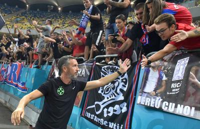 Prima reacție a lui MM Stoica după FCSB - Rapid 1-2: „Am un singur regret”